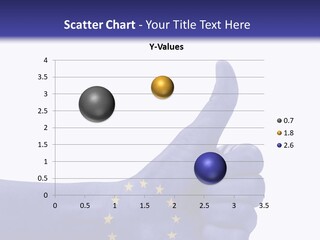 Flag Success European Union PowerPoint Template