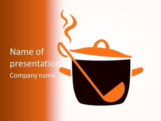 Object Casserole Soup PowerPoint Template