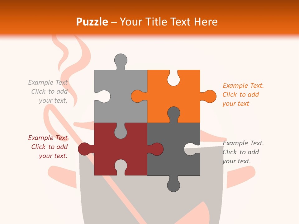 Object Casserole Soup PowerPoint Template