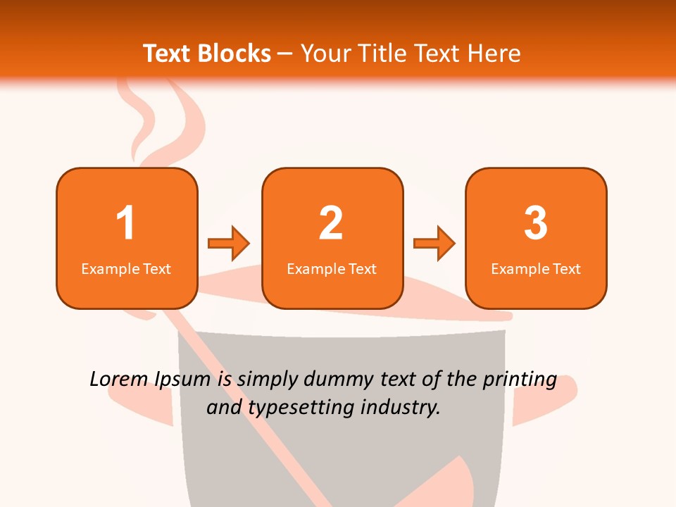 Object Casserole Soup PowerPoint Template
