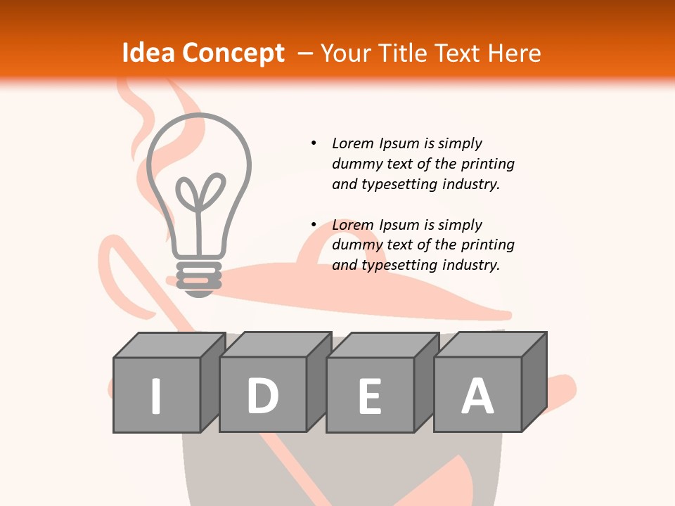 Object Casserole Soup PowerPoint Template
