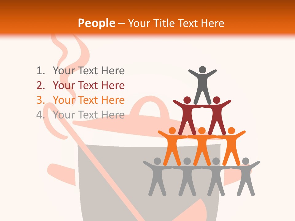 Object Casserole Soup PowerPoint Template