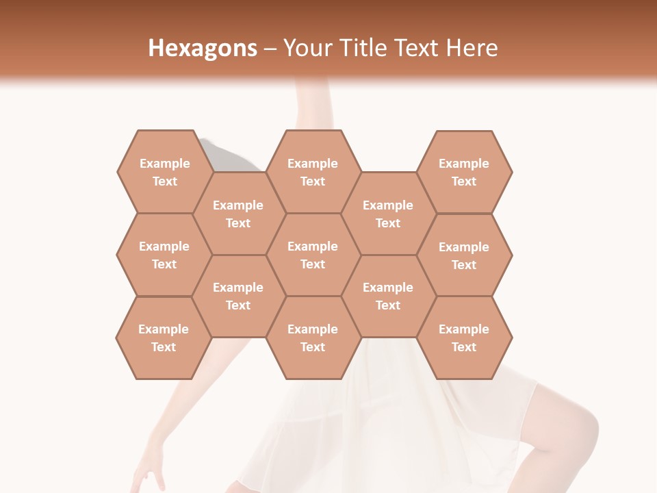 Performer Stretching Aerobics PowerPoint Template