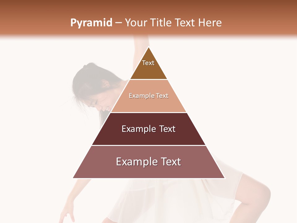 Performer Stretching Aerobics PowerPoint Template