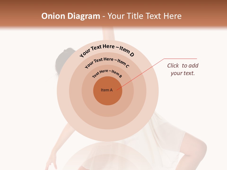 Performer Stretching Aerobics PowerPoint Template