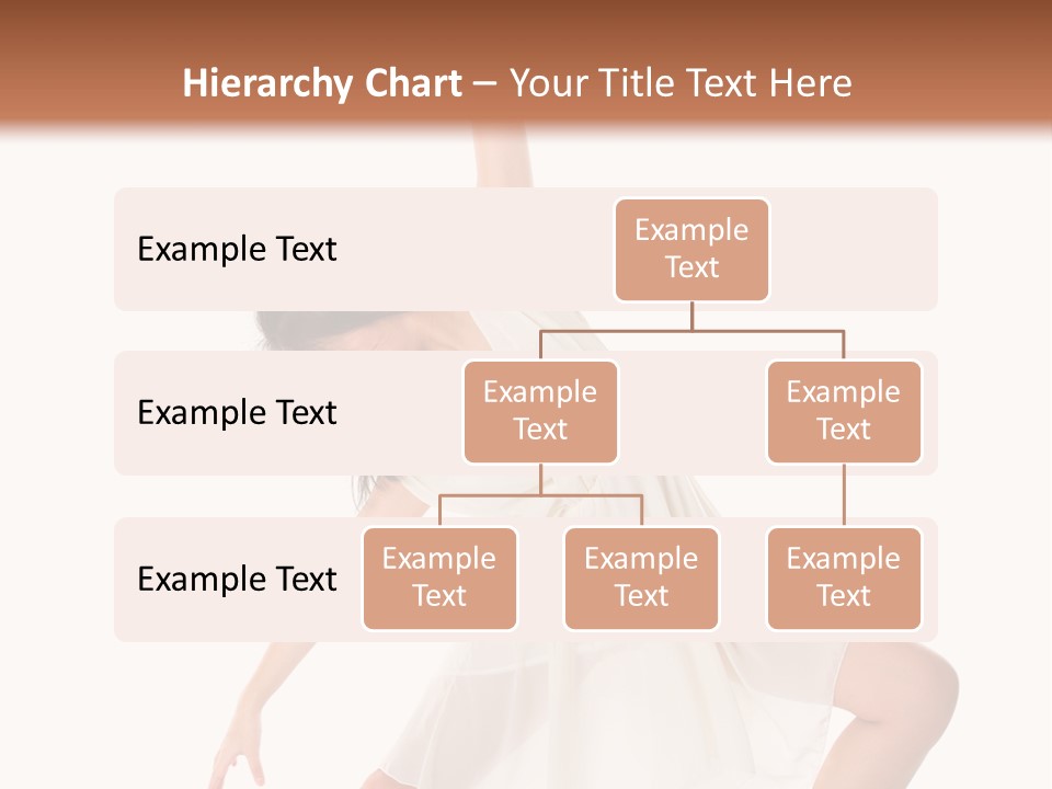 Performer Stretching Aerobics PowerPoint Template