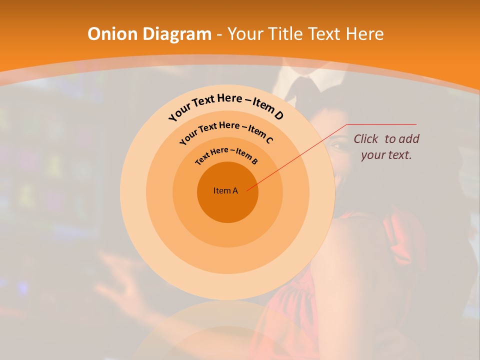 Gamble Casino Happy PowerPoint Template