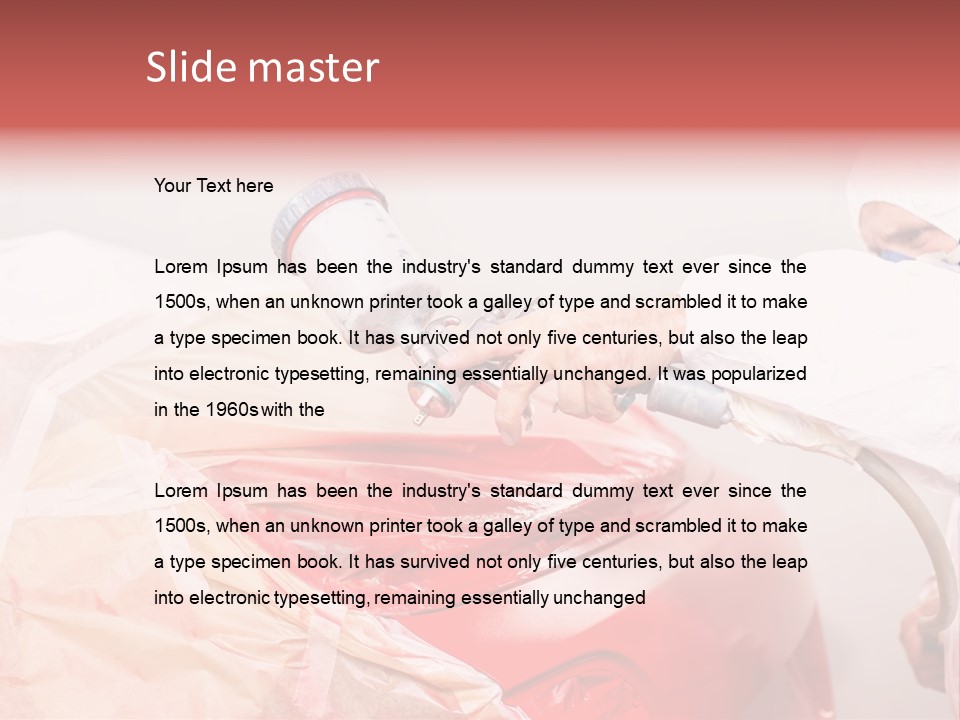 Crash Tape Compressor PowerPoint Template