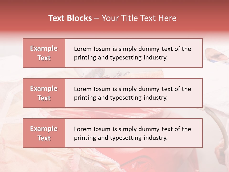 Crash Tape Compressor PowerPoint Template