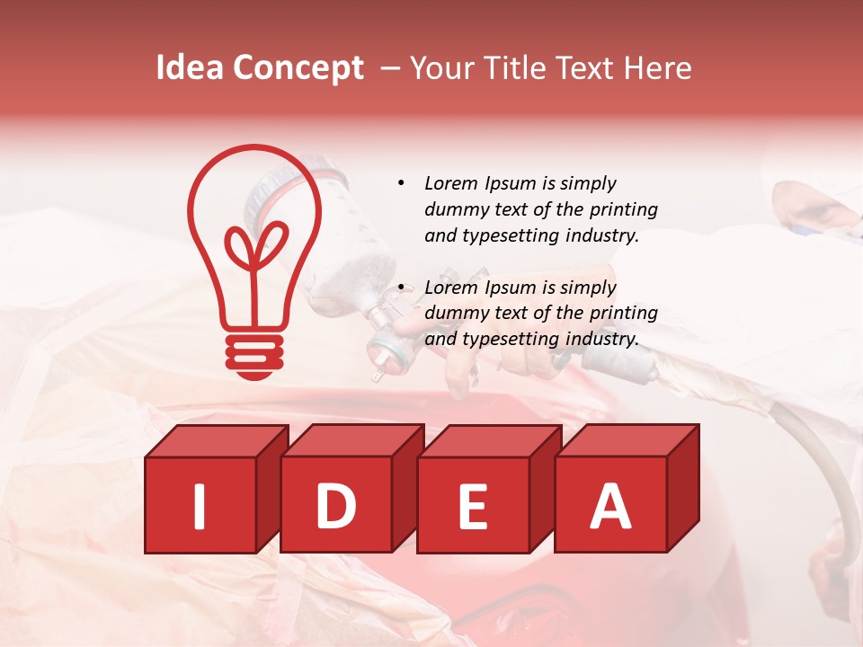 Crash Tape Compressor PowerPoint Template