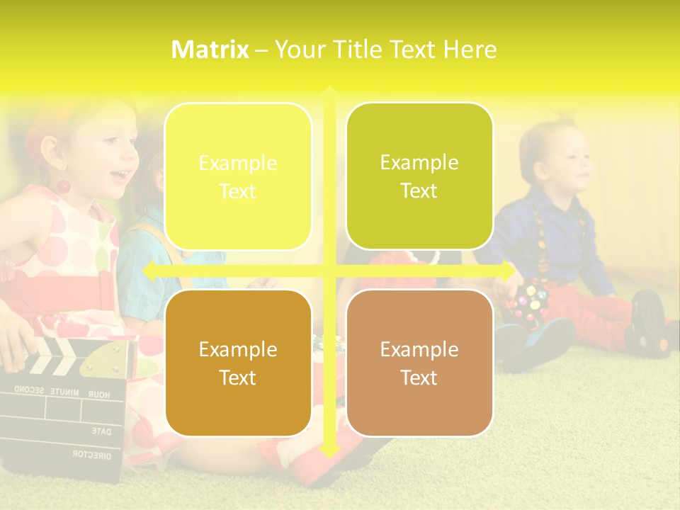 Child Human Play PowerPoint Template