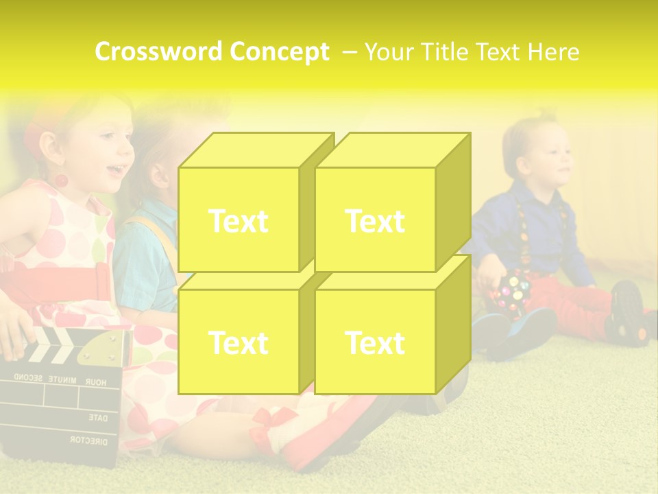 Child Human Play PowerPoint Template