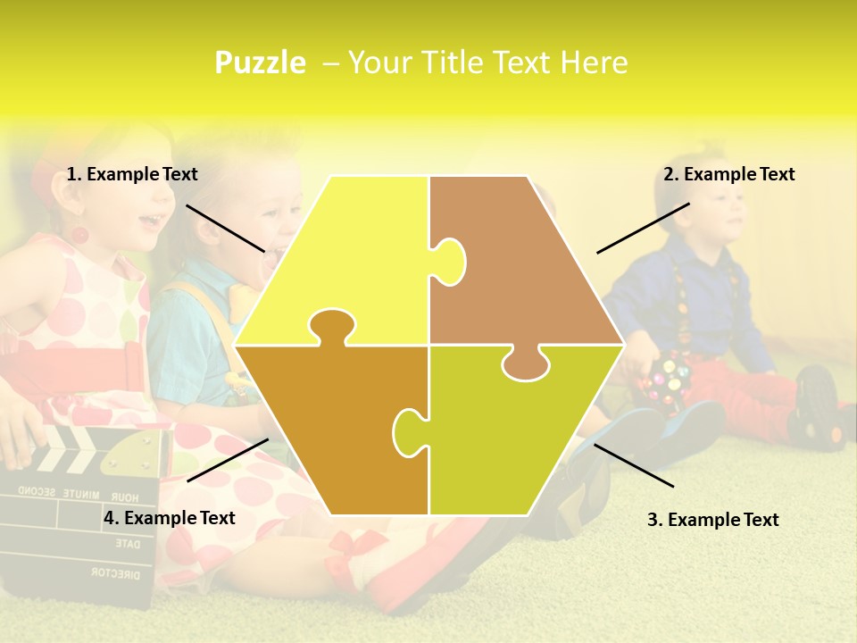 Child Human Play PowerPoint Template