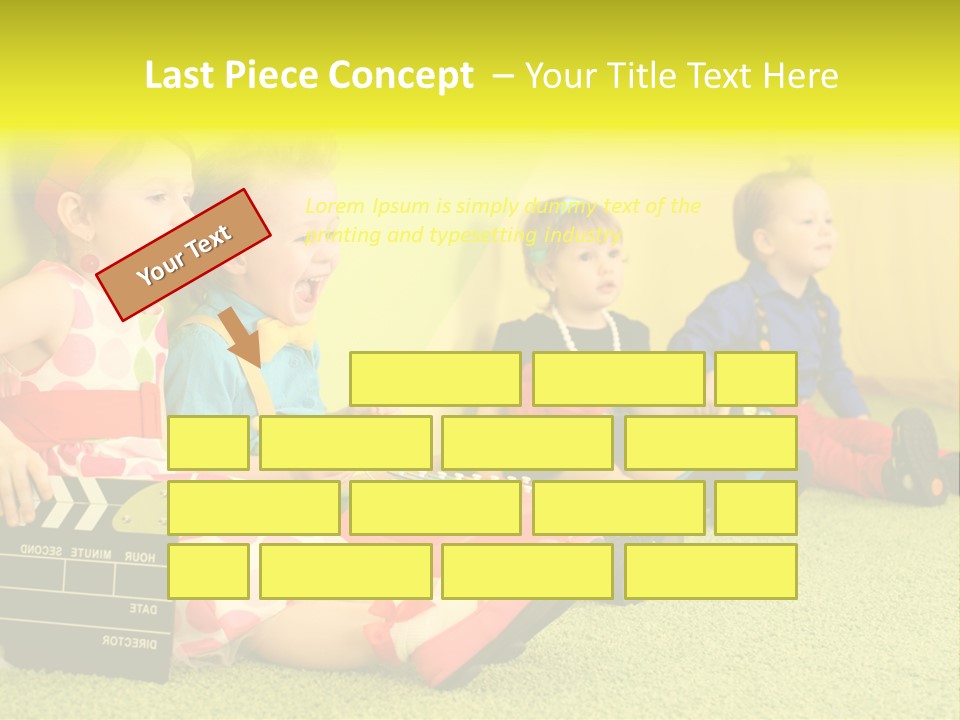 Child Human Play PowerPoint Template