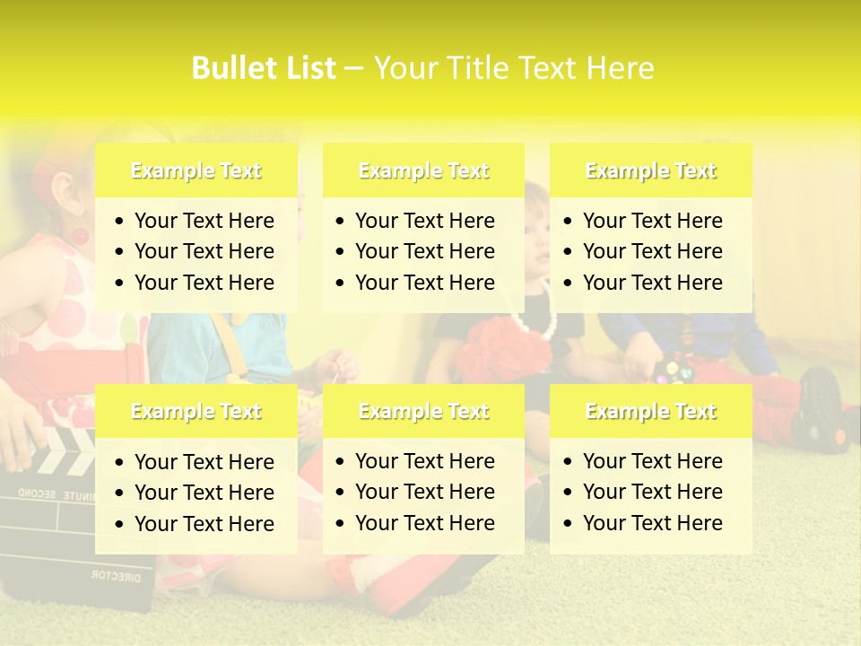 Child Human Play PowerPoint Template