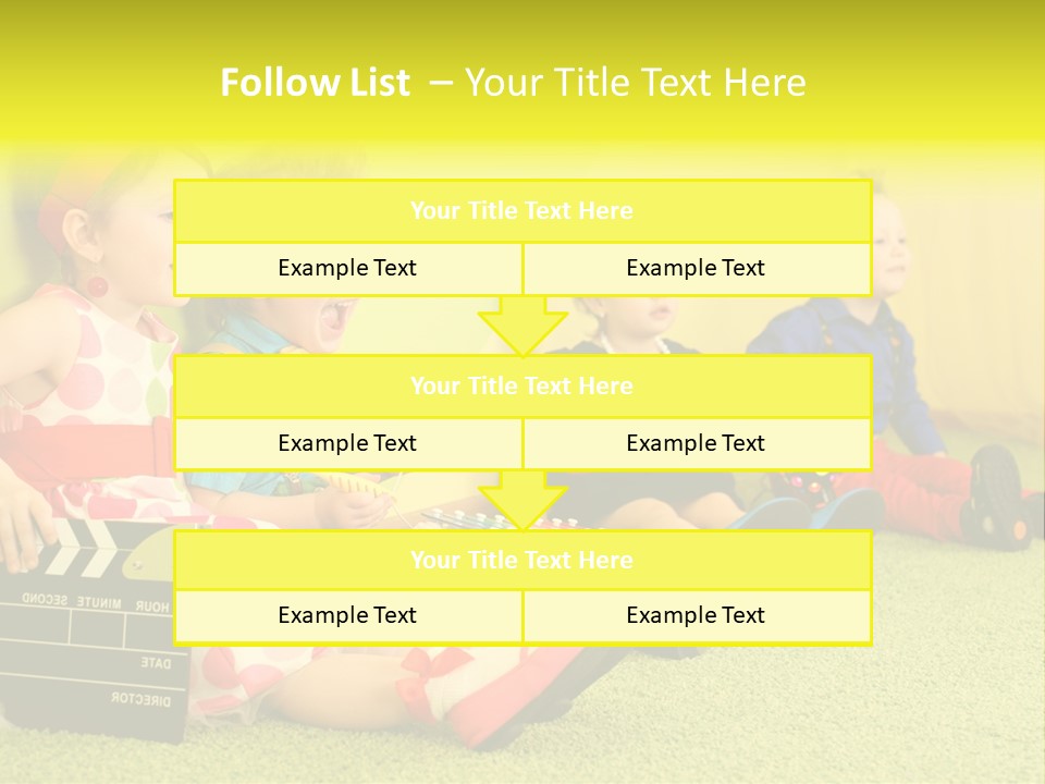 Child Human Play PowerPoint Template