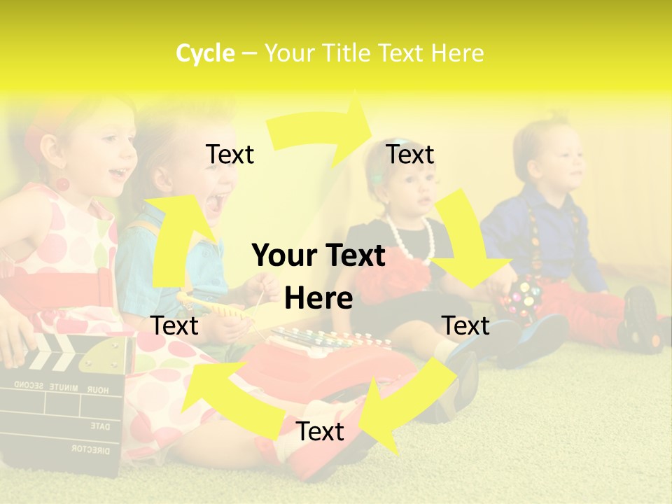 Child Human Play PowerPoint Template
