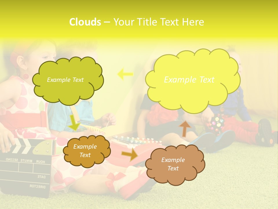 Child Human Play PowerPoint Template