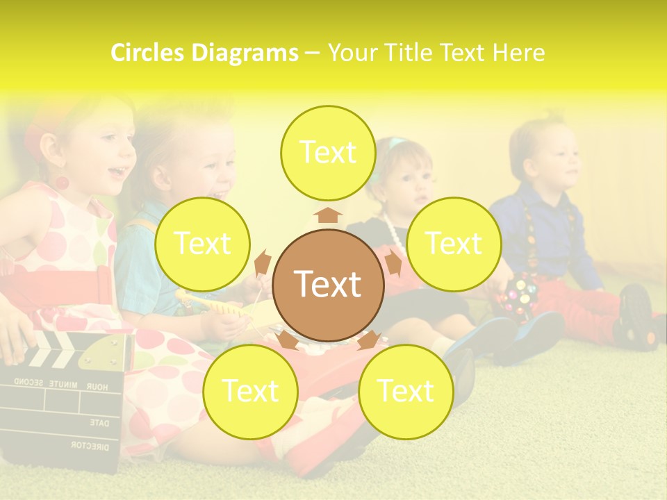 Child Human Play PowerPoint Template