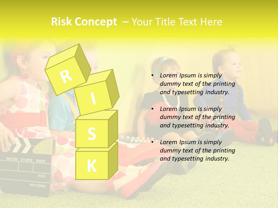 Child Human Play PowerPoint Template