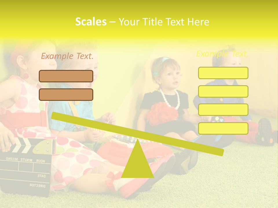 Child Human Play PowerPoint Template