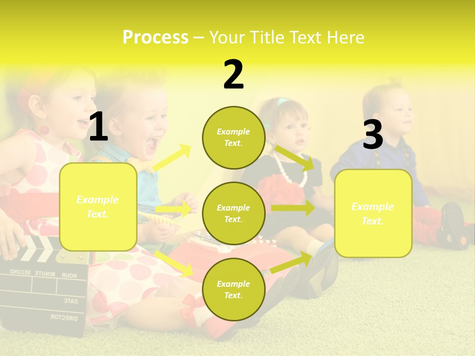 Child Human Play PowerPoint Template