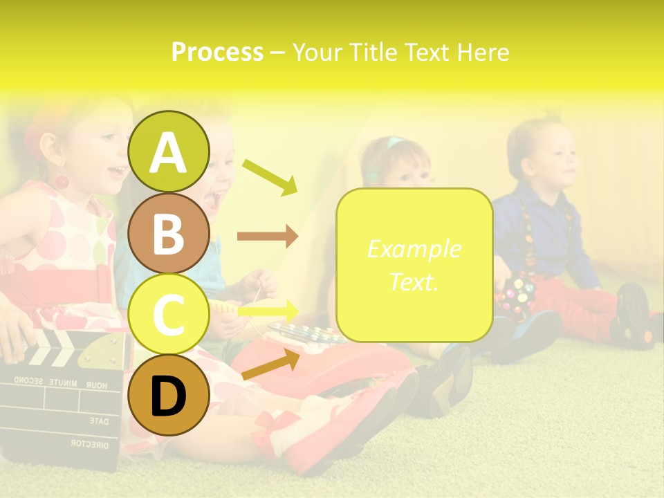 Child Human Play PowerPoint Template