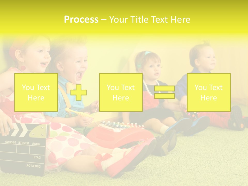 Child Human Play PowerPoint Template