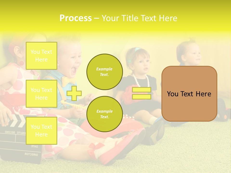 Child Human Play PowerPoint Template