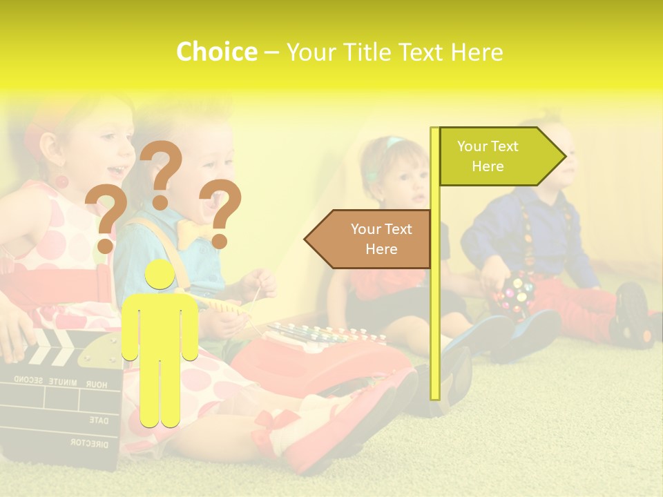 Child Human Play PowerPoint Template