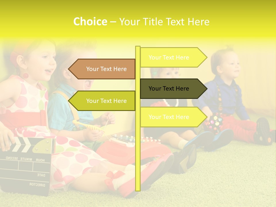 Child Human Play PowerPoint Template