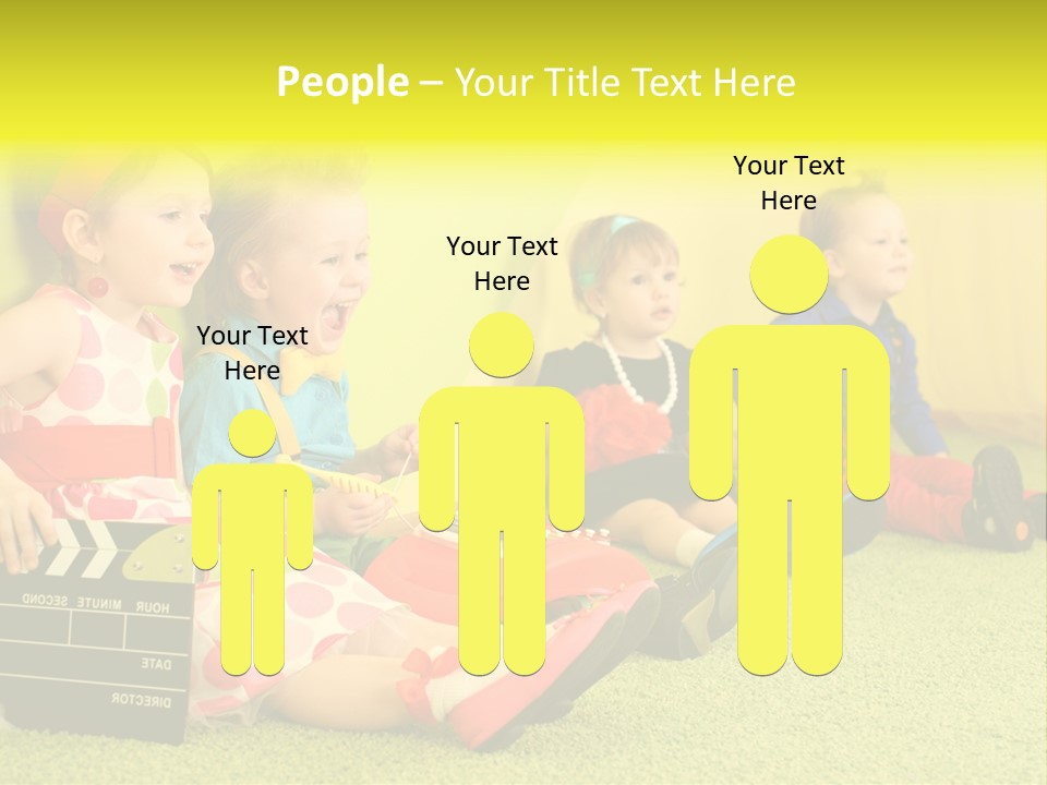 Child Human Play PowerPoint Template