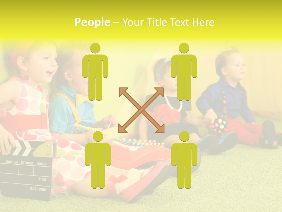 Child Human Play PowerPoint Template