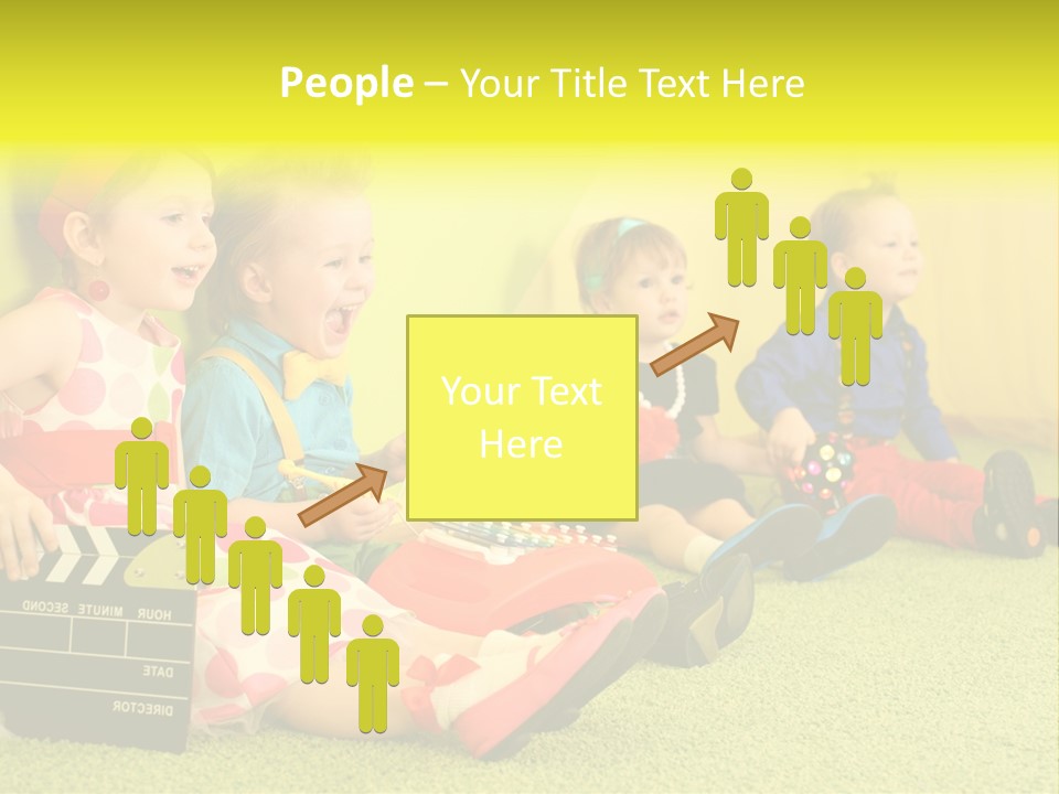 Child Human Play PowerPoint Template