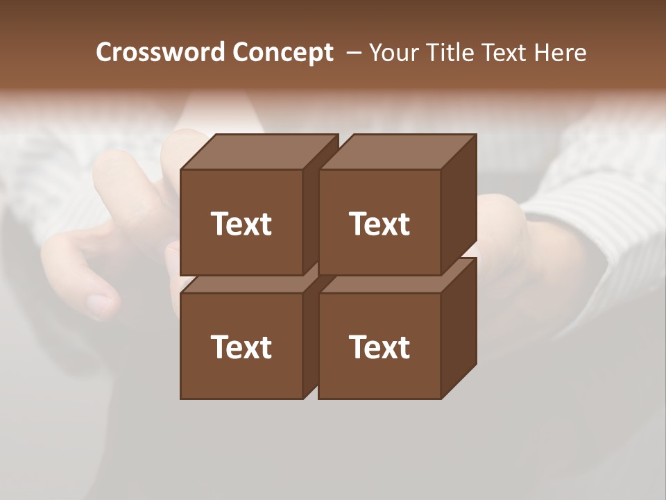 Phone Computer Desk PowerPoint Template