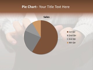 Phone Computer Desk PowerPoint Template