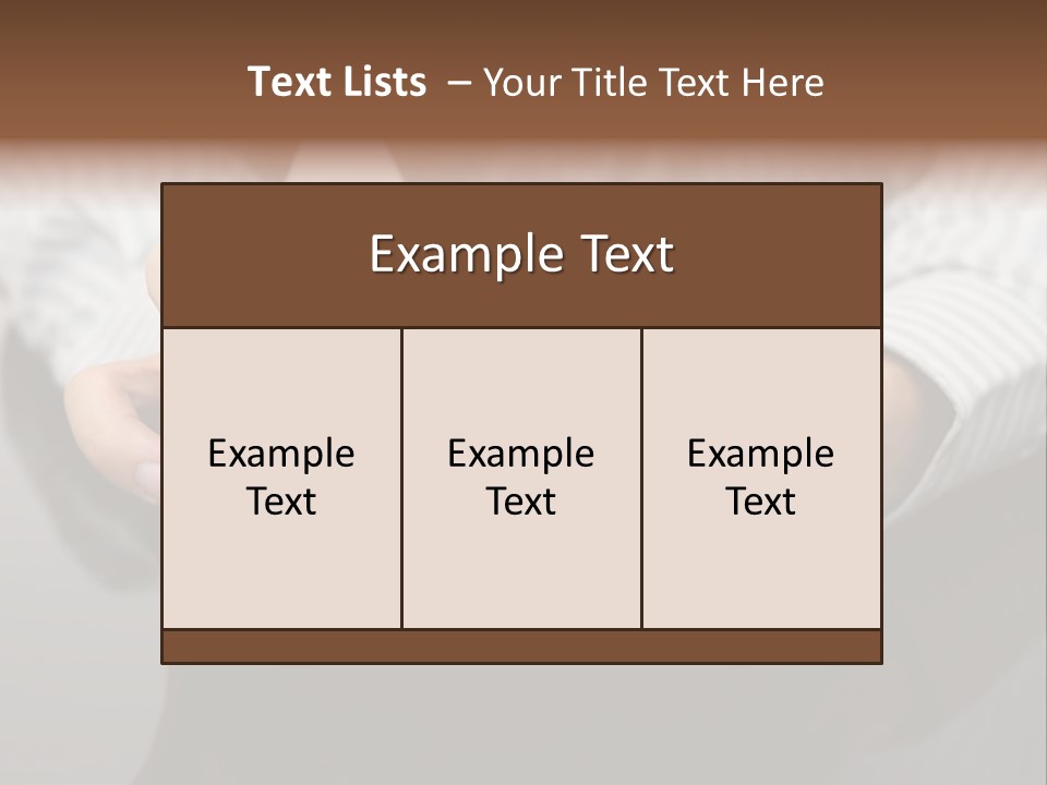 Phone Computer Desk PowerPoint Template
