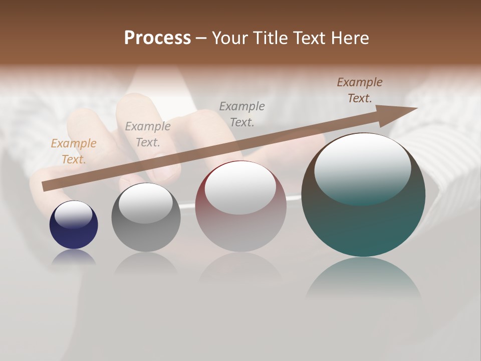 Phone Computer Desk PowerPoint Template