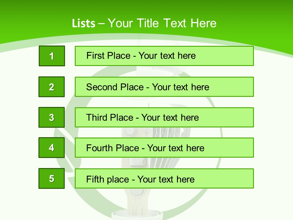 Rays Flag Idf PowerPoint Template