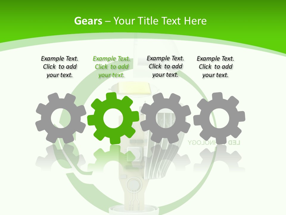 Rays Flag Idf PowerPoint Template