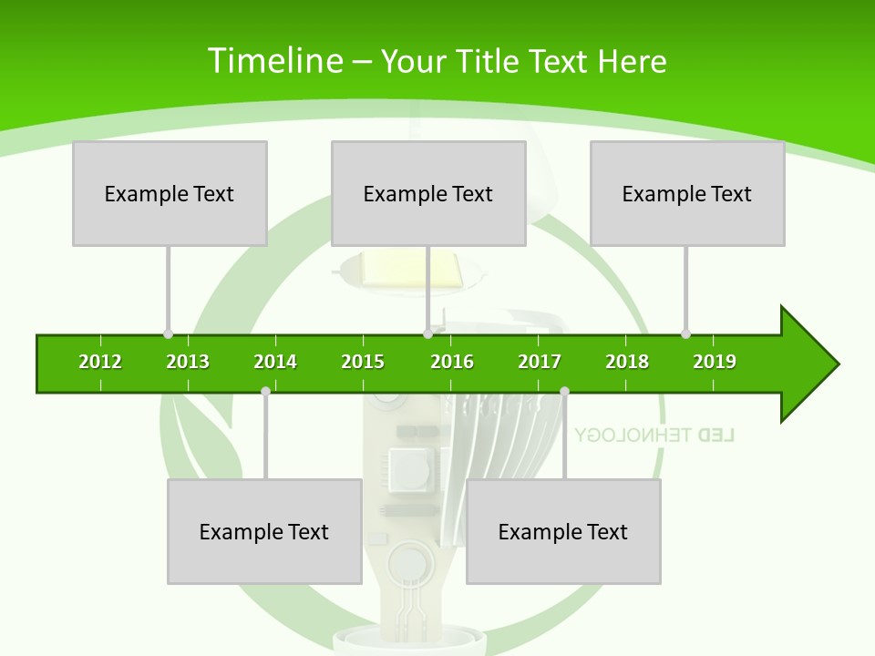 Rays Flag Idf PowerPoint Template