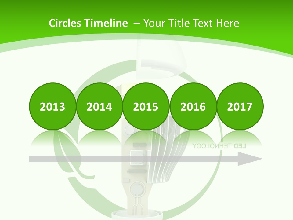 Rays Flag Idf PowerPoint Template