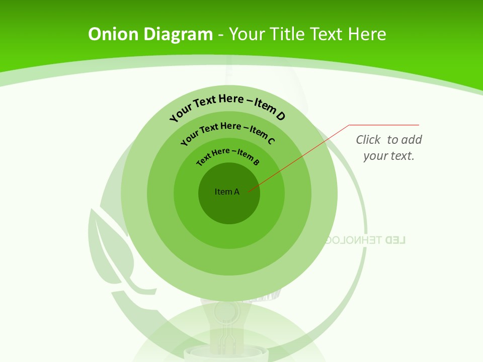 Rays Flag Idf PowerPoint Template