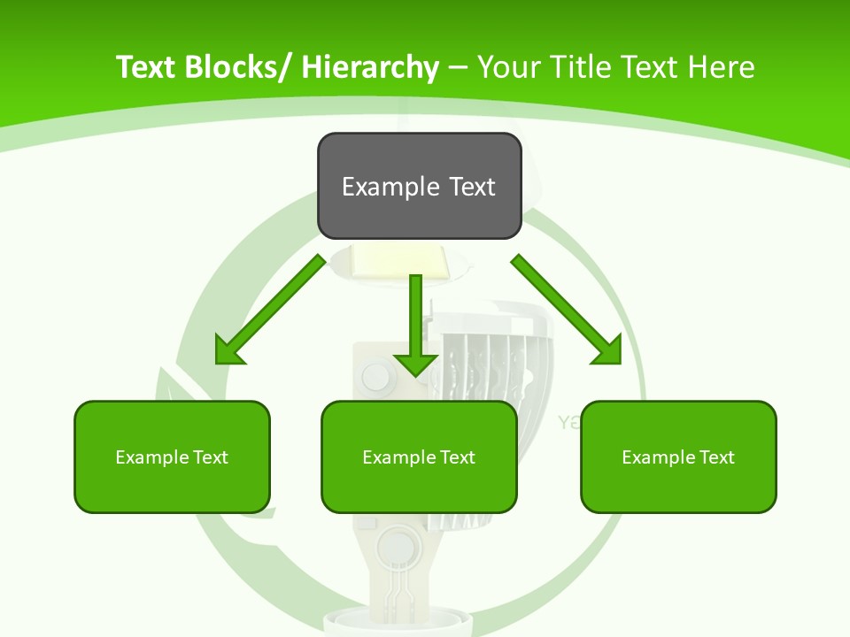 Rays Flag Idf PowerPoint Template