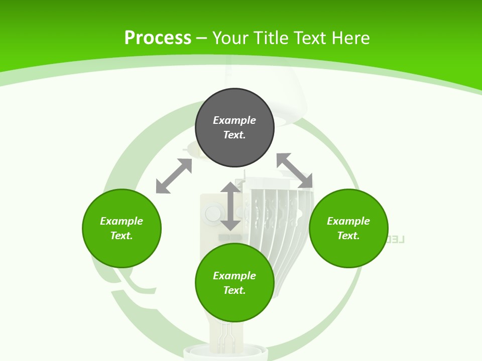 Rays Flag Idf PowerPoint Template