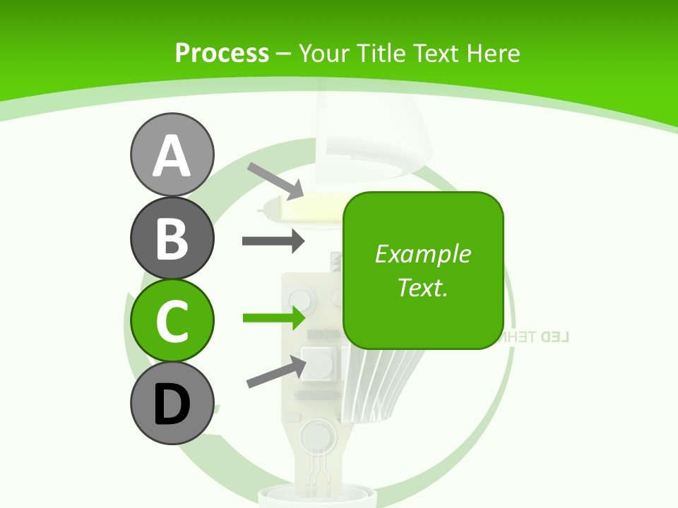 Rays Flag Idf PowerPoint Template
