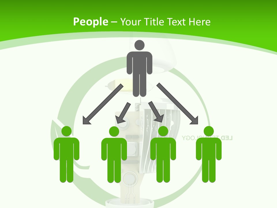 Rays Flag Idf PowerPoint Template