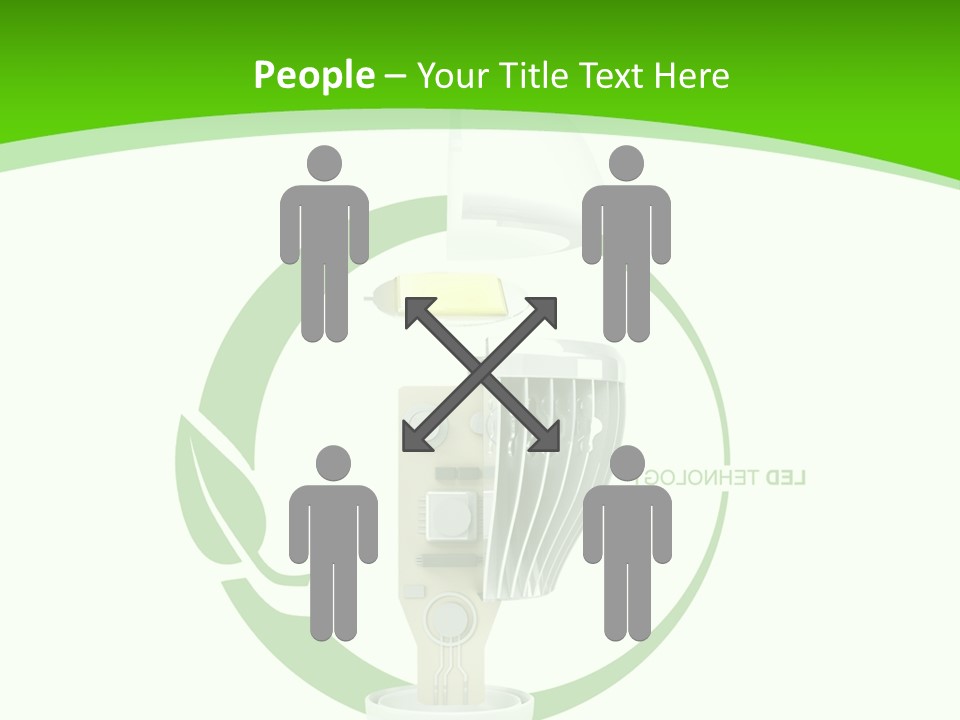 Rays Flag Idf PowerPoint Template