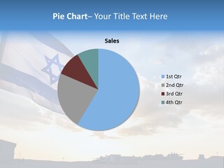 Rays Flag Idf PowerPoint Template