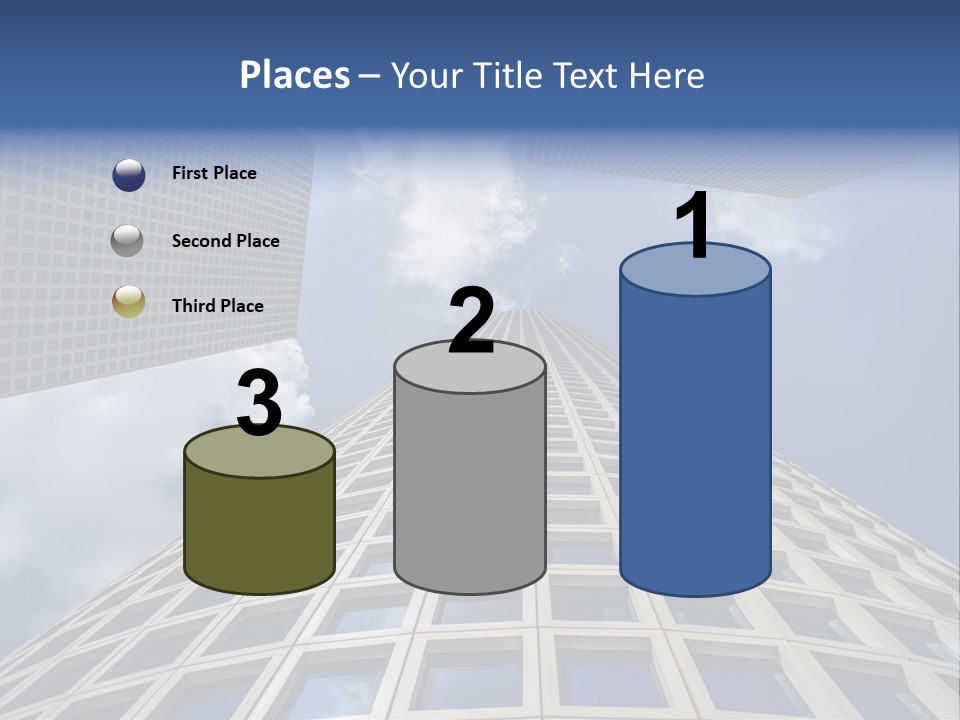 Aviv Downtown Telaviv PowerPoint Template